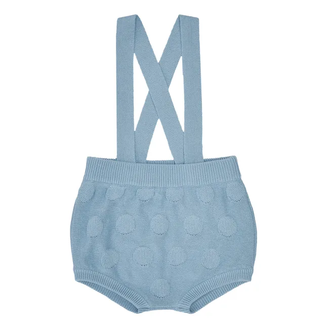 Bloomer Salopette Coton Bio | Bleu ciel