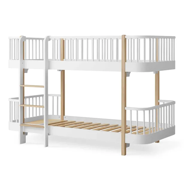 Original Wood mid-height bunk beds | Oak