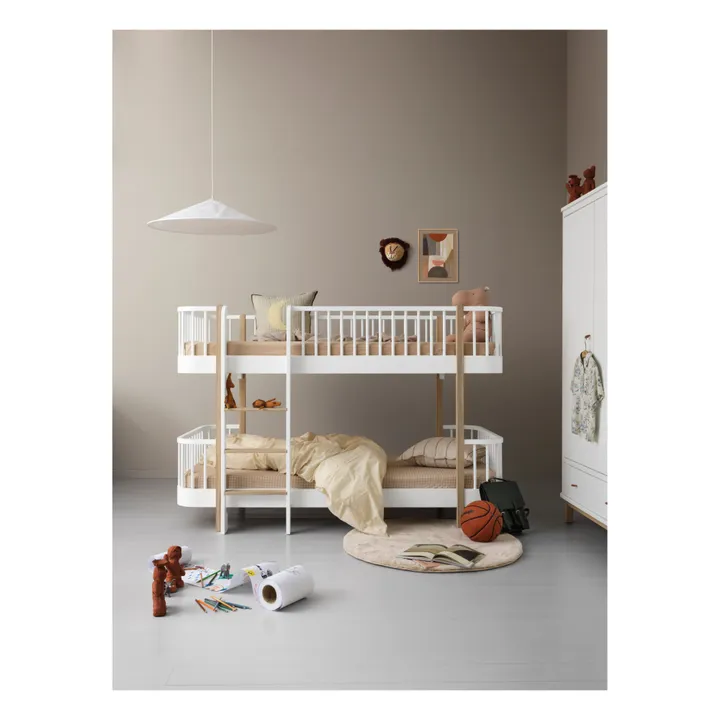 Lits superposés mi-haut Wood original | Chêne- Image produit n°1