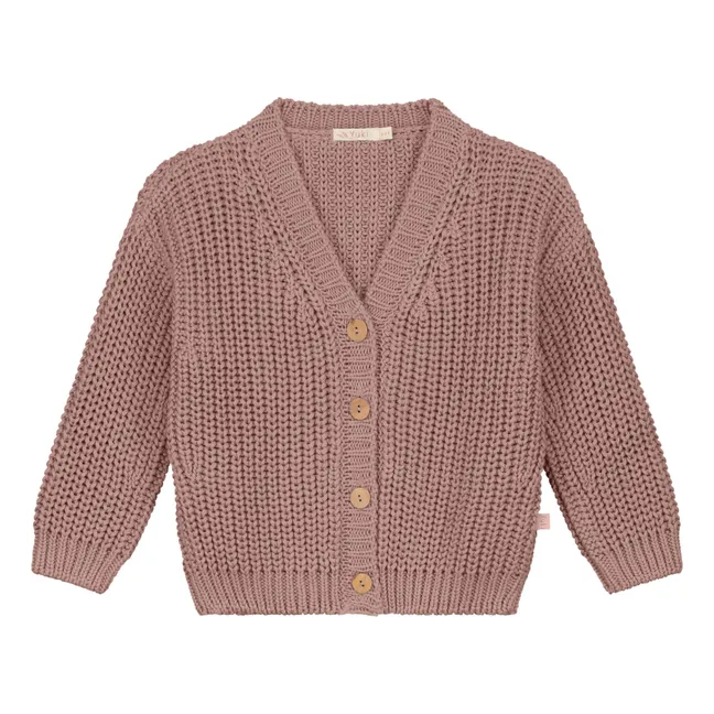 Cardigan Chunky in cotone organico | Talpa