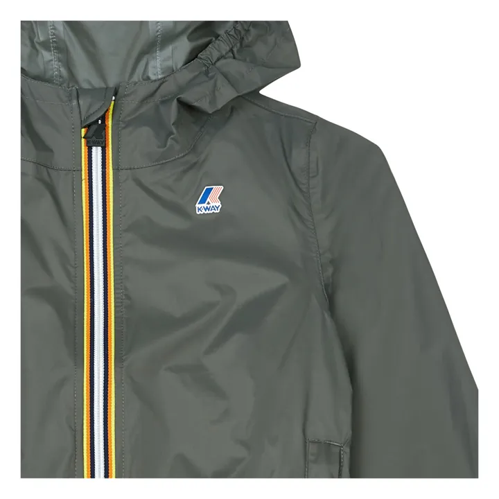 Le Vrai Claude Raincoat | Grey-green- Product image n°1