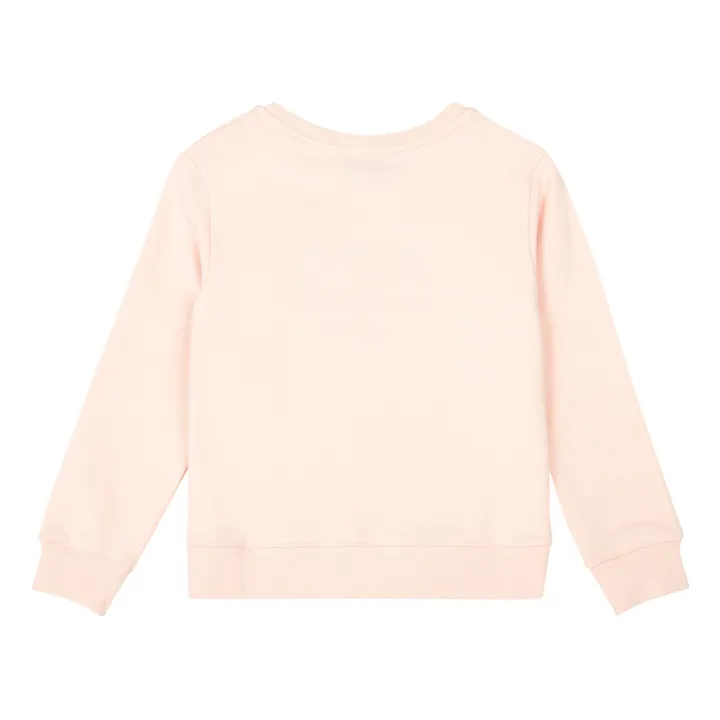 Sweatshirt Elie Bio-Baumwolle | Rosa- Produktbild Nr. 2