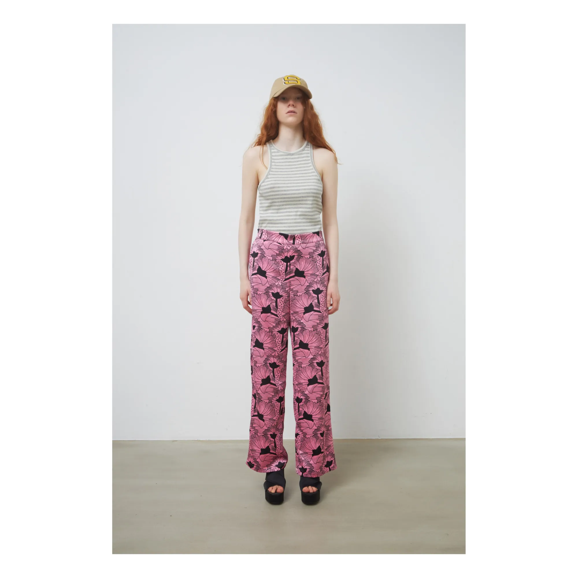 Stella Nova Pink Orli Recycled Fiber Pants