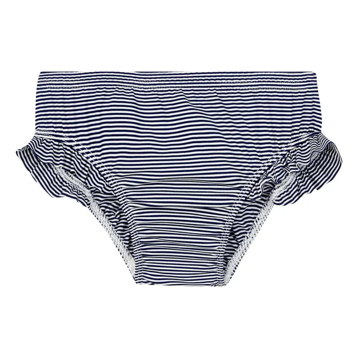 Bianca Recycled Material Bikini Bottoms | Navy blue- Product image n°0