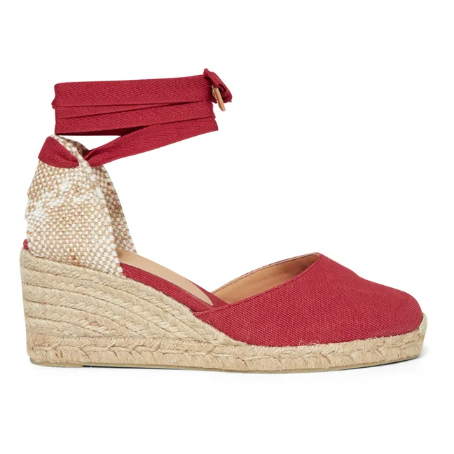 Espadrilles Carina 6 cm | Rouge