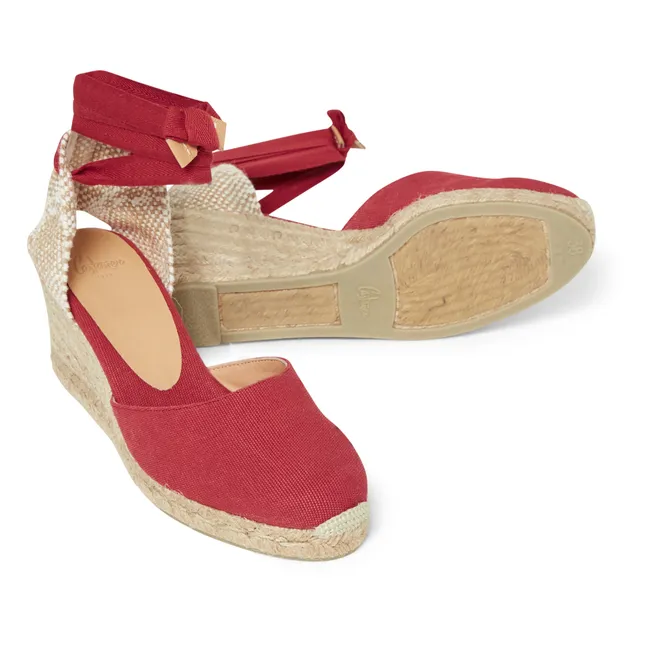 Espadrilles Carina 6 cm | Rouge