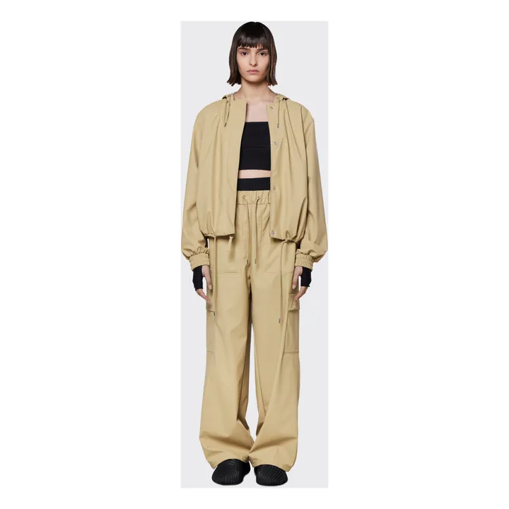 Veste Imperméable | Sable- Image produit n°1