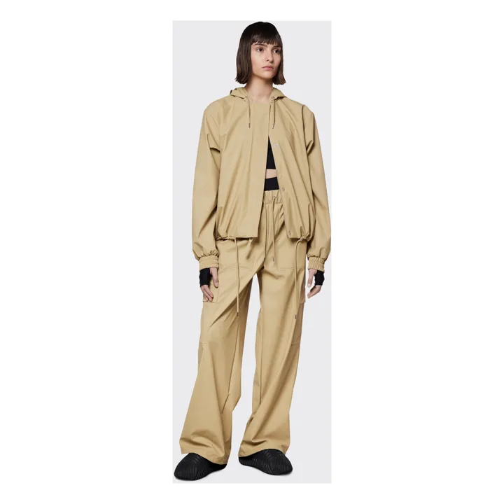 Veste Imperméable | Sable- Image produit n°2