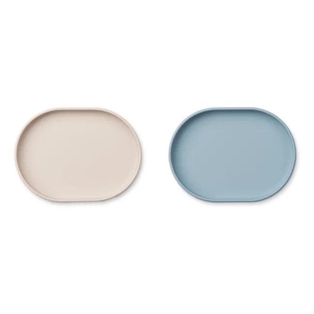 Anita Silicone Plate | Light blue