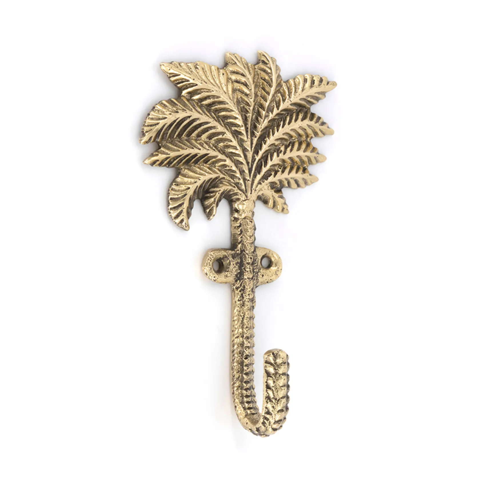 Patères Devi Palmtree en laiton recyclé - Set de 2 | Mordoré- Image produit n°3