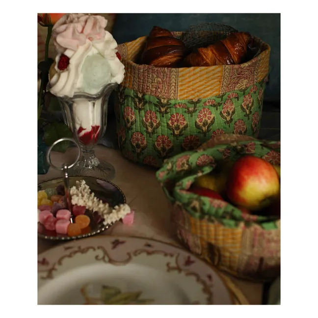Emma Storage Baskets - Set of 2 | Green