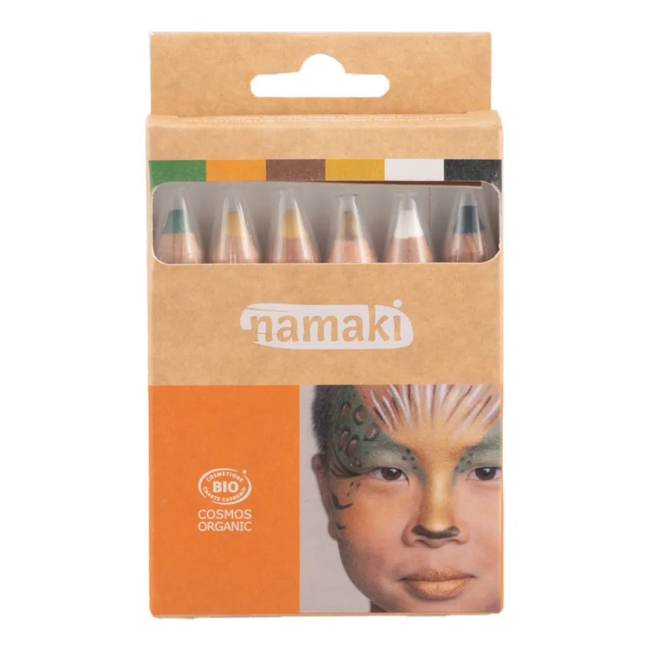 Namaki Multicoloured Wild Makeup Pencils - Set Of 6