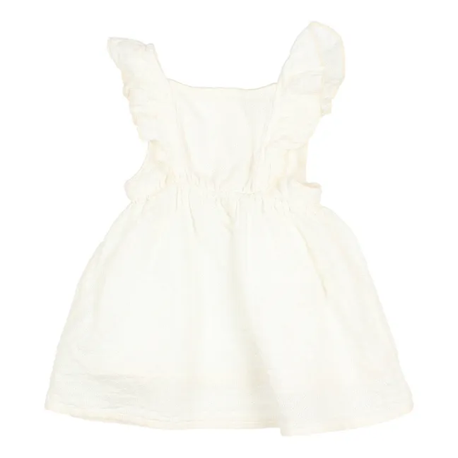 Kleid Responsible Coton mit Struktur Baby | Seidenfarben