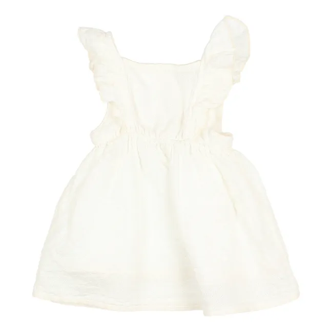 Robe Coton Responsable Texturée Bébé | Ecru