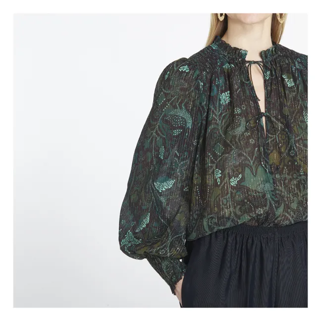 Ida Blouse | Forest Green