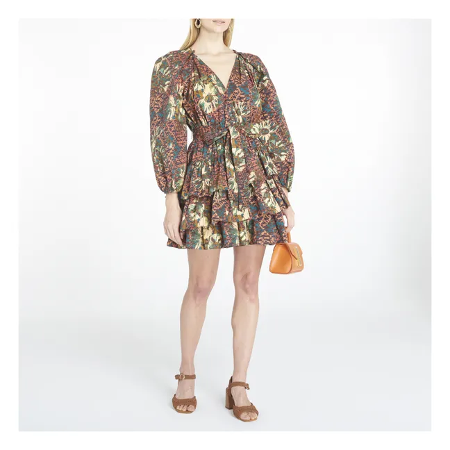 Miranda Dress | Rust