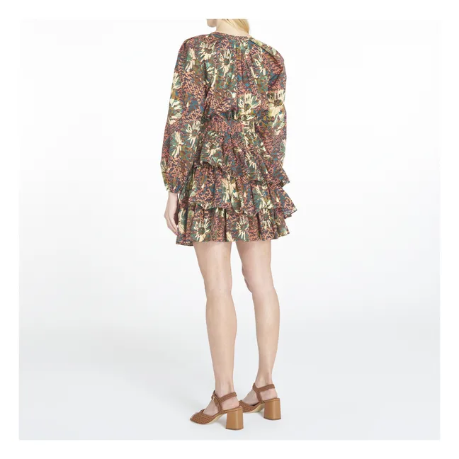 Miranda Dress | Rust