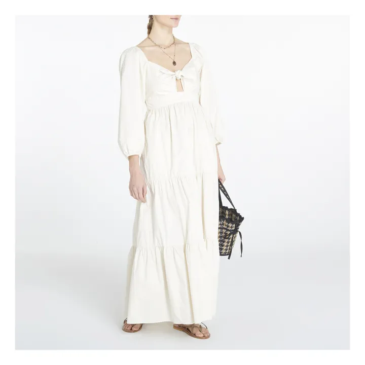 Vestido Imogen | Blanco Roto- Imagen del producto n°1