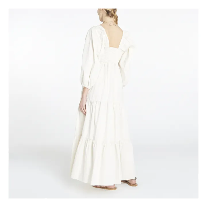 Vestido Imogen | Blanco Roto- Imagen del producto n°2