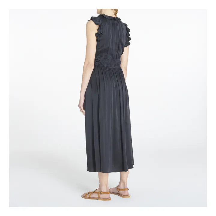 Kleid Posey Seide | Schwarz- Produktbild Nr. 3
