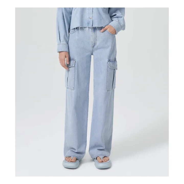 Jean Minka Cargo Coton Bio | Realm- Image produit n°1
