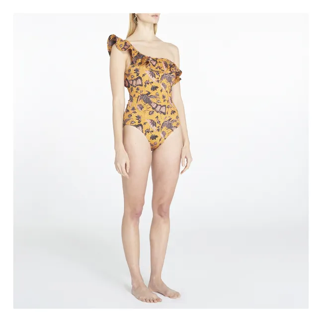 Martina One-Piece Swimsuit | Saffron