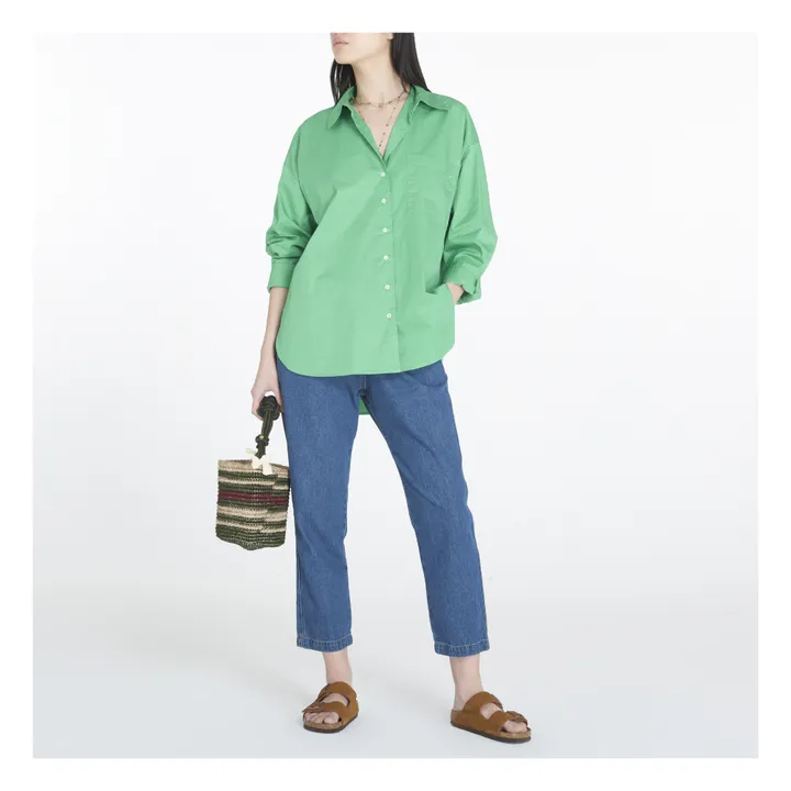 Chemise Sydney | Vert- Image produit n°1