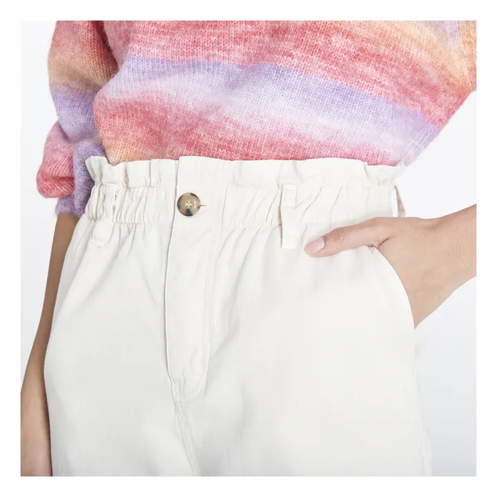 Pantaloni Theo | Bianco- Immagine del prodotto n°4