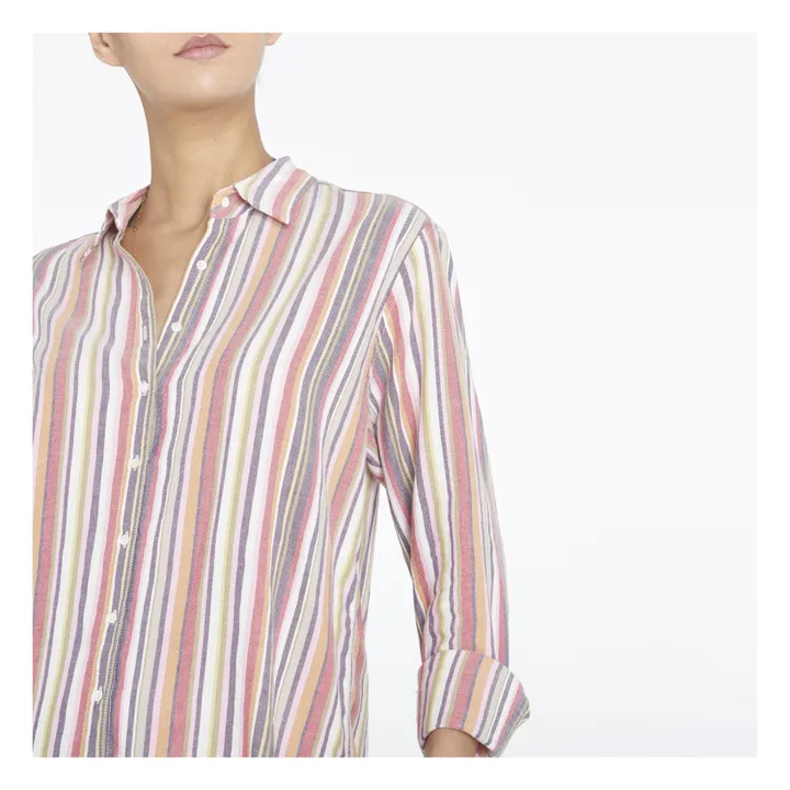 Chemise Rayures Beau | Orange- Image produit n°2