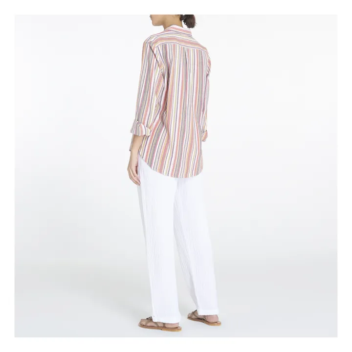 Chemise Rayures Beau | Orange- Image produit n°3