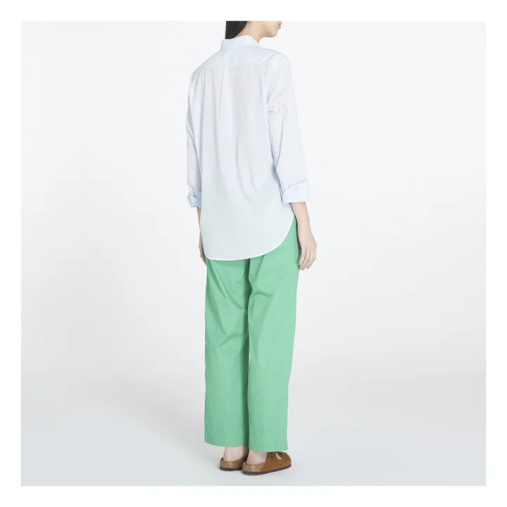 Beau Cotton Poplin Shirt | Light blue- Product image n°3