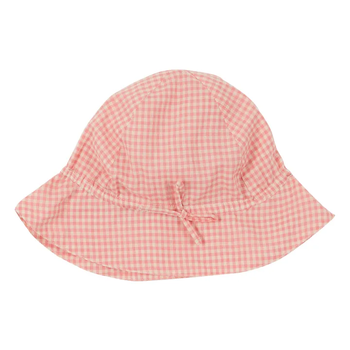Chapeau Vichy | Rose- Image produit n°0