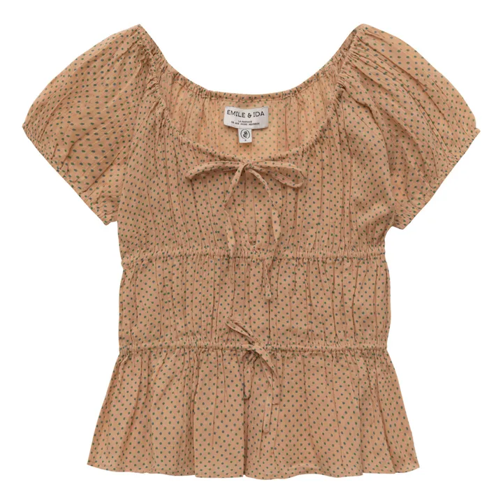 Blouse Pois - Collection Femme  | Vert- Image produit n°0