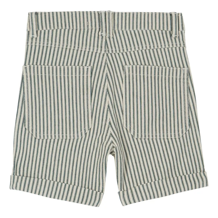 Short Rayé | Vert- Image produit n°2
