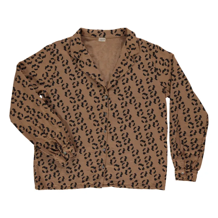 Hemd Dattel Madame Leopardenprint - Damenkollektion | Braun- Produktbild Nr. 0