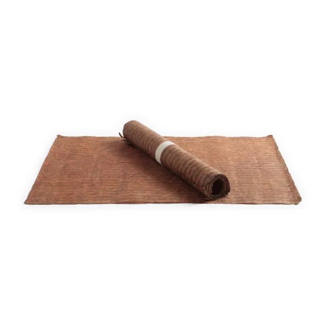 Tapete Weave Cuba - Set mit 12 Bögen | Terracotta