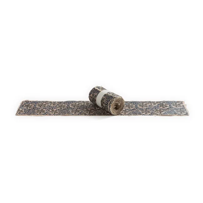 Superfrise Blossom Tokyo - Set de 9 feuilles | Bleu indigo