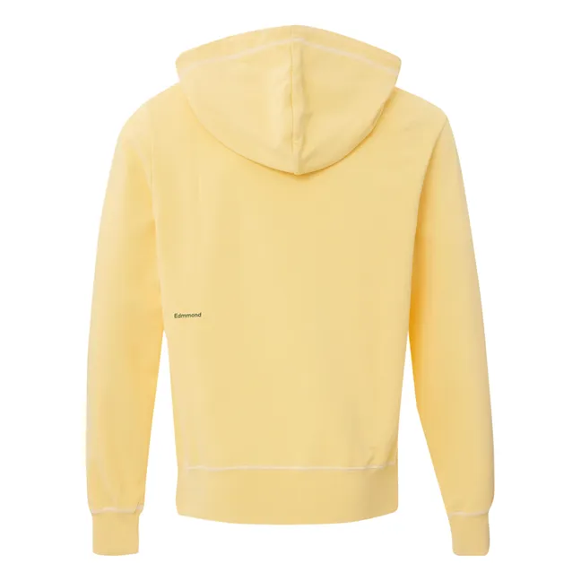 College Arch Hoodie | Pale yellow