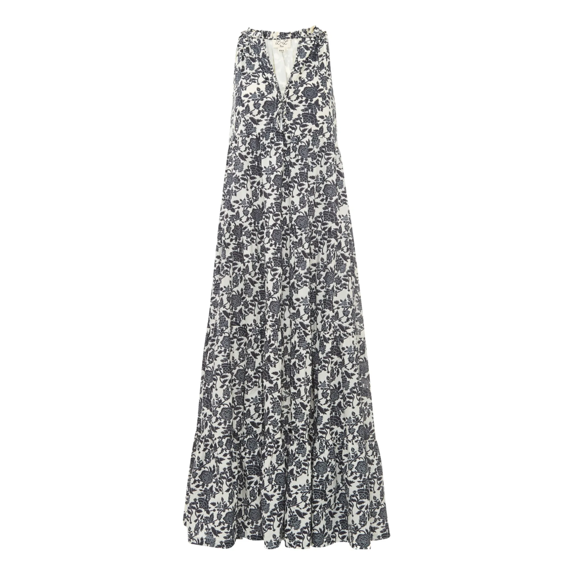 Louis Louise Black X Smallable Exclusive - Rihanna Flowered Dress