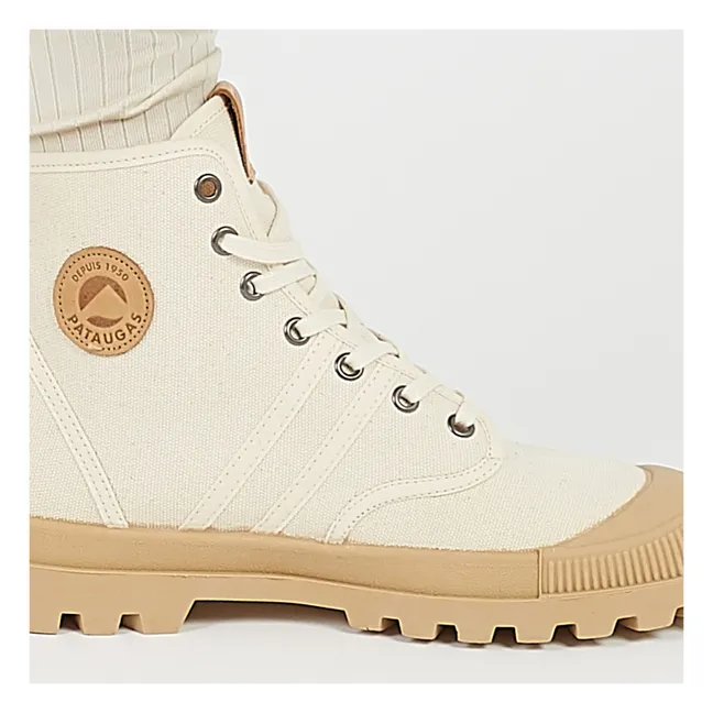 Authentic Canvas Boots Eco-Friendly | Ivory