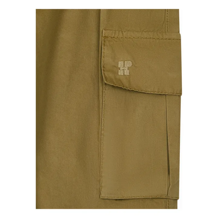 Pantalon Cargo Taille Ajustable | Beige- Image produit n°1