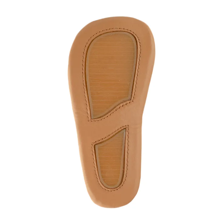Chaussons T-Bar Minimilton | Cognac- Image produit n°3