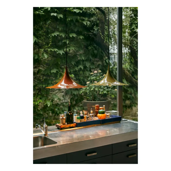 Suspension Semi Pendant | Rust