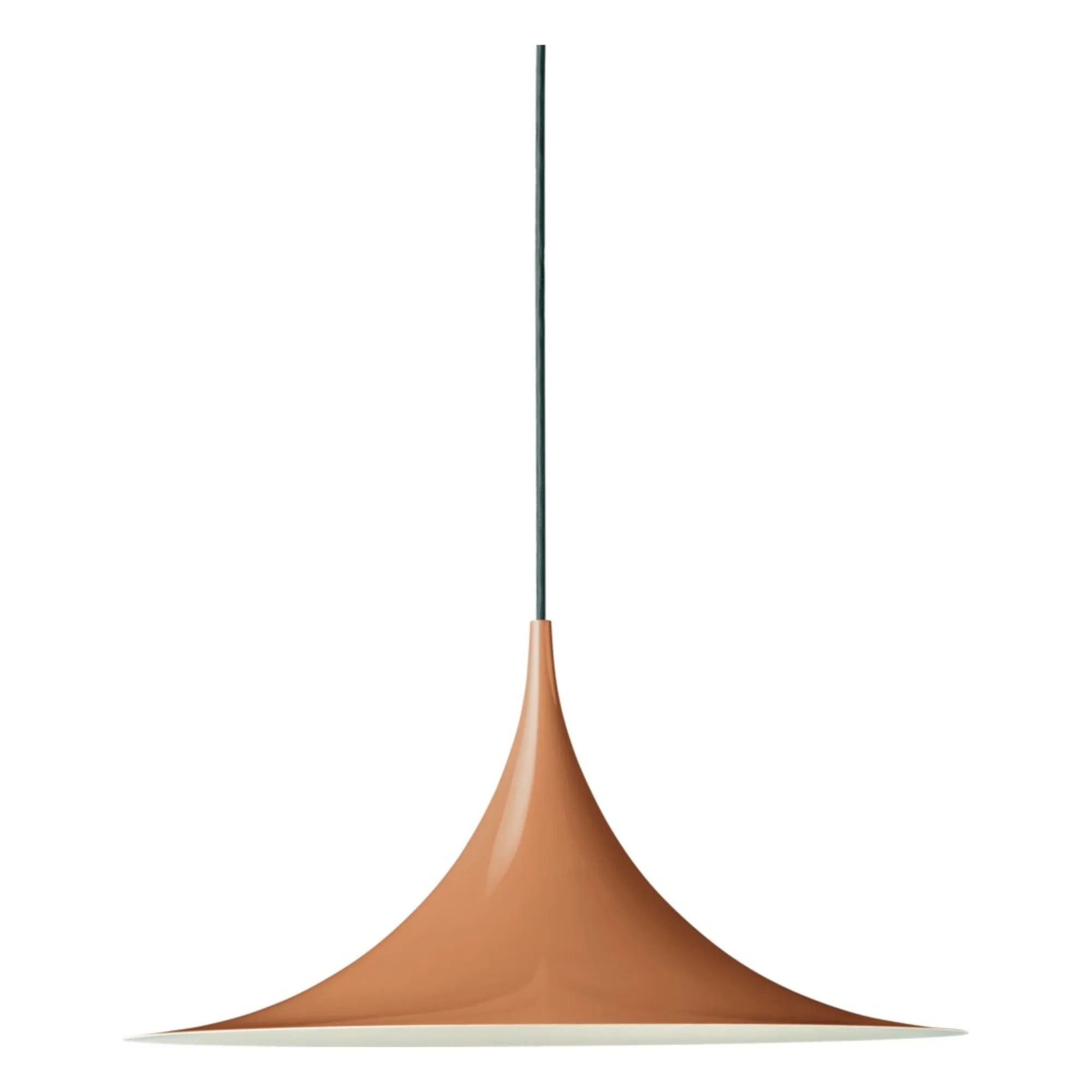 Gubi Rust Suspension Semi Pendant
