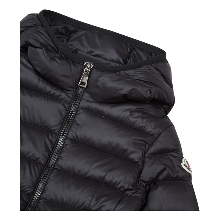 Liset Hooded Puffer Jacket | Black- Product image n°1