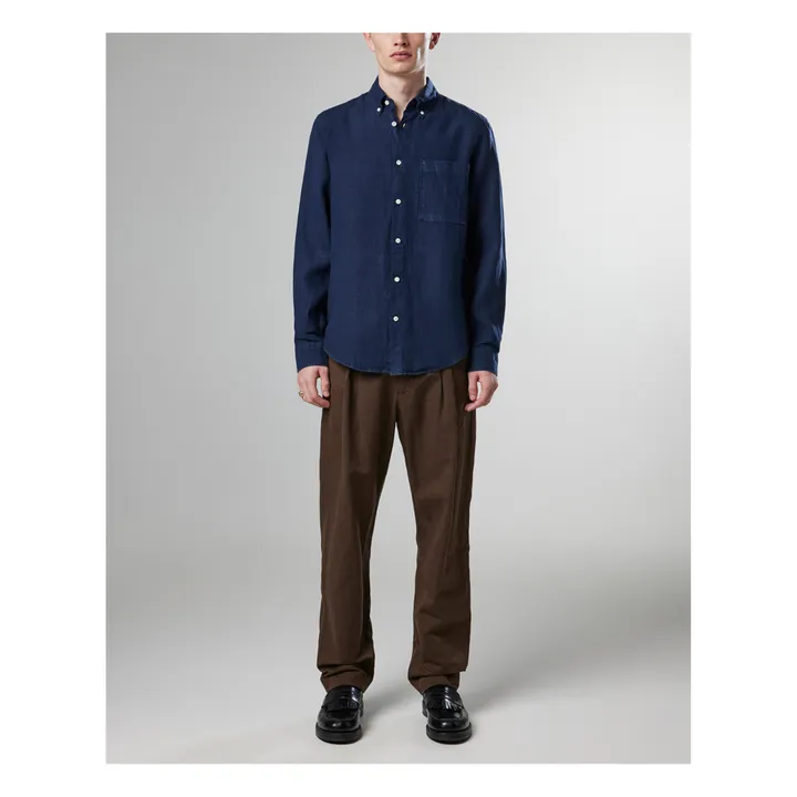 Arne 5706 Shirt | Navy blue- Product image n°1