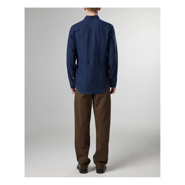 Arne 5706 Shirt | Navy blue- Product image n°3