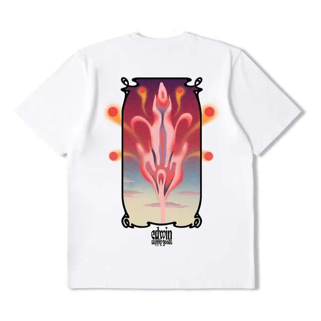 T-shirt Hana No Shita | Bianco