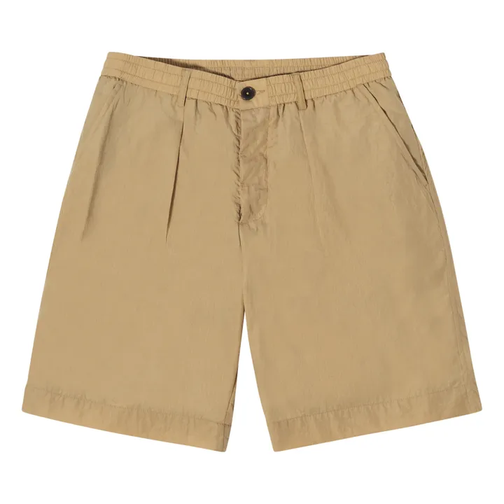 Shorts aus recyceltem Nylon  | Sandfarben- Produktbild Nr. 0