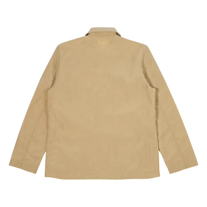 Recycled Nylon Bakers Jacket | Sand- Product image n°2